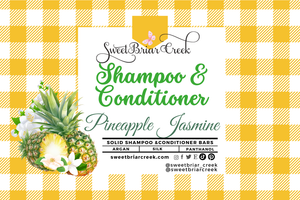 Pineapple & Jasmine Shampoo & Conditioner Bars