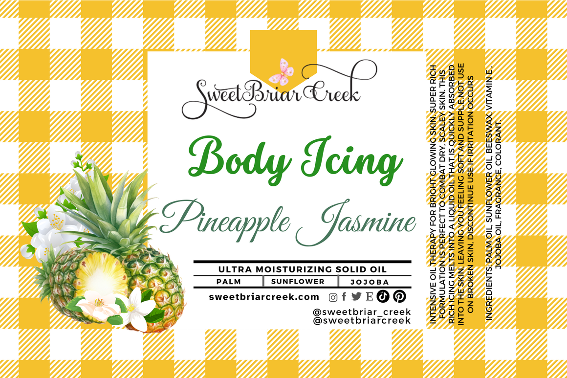 Pineapple Jasmine Body Icing
