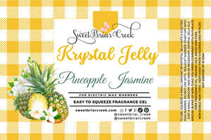 Pineapple Jasmine Krystal Jelly Squeeze for wax warmers.