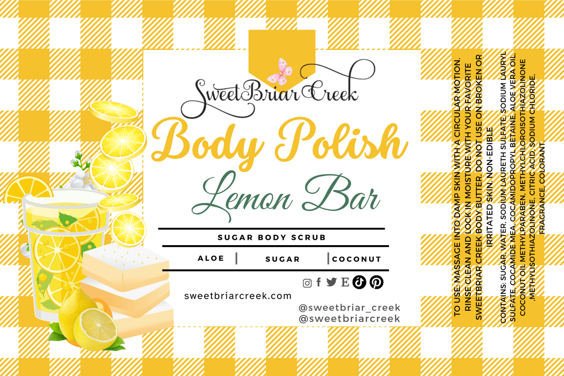 Lemon Bar Body Polish