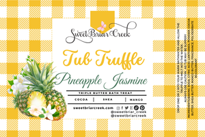 Pineapple Jasmine Bath Butter Tub Truffles