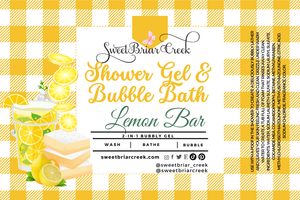 Lemon Bar Body Wash + Bubble Bath