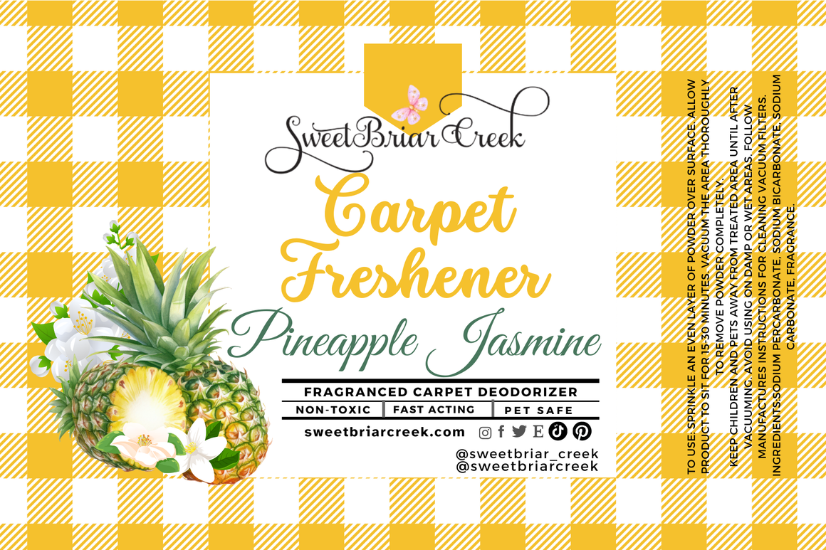 Pineapple Jasmine Carpet Freshener Powder