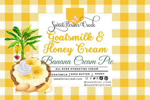 Banana Cream Pie Goat Milk & Honey Body Creme