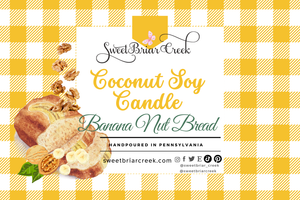Banana Nut Bread Coconut Soy Candle