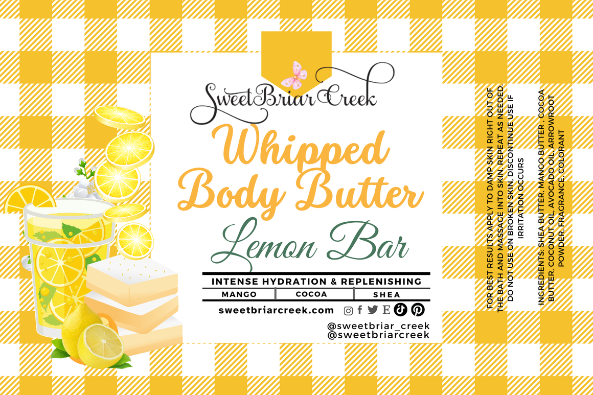 Lemon Bar Whipped Body Butter