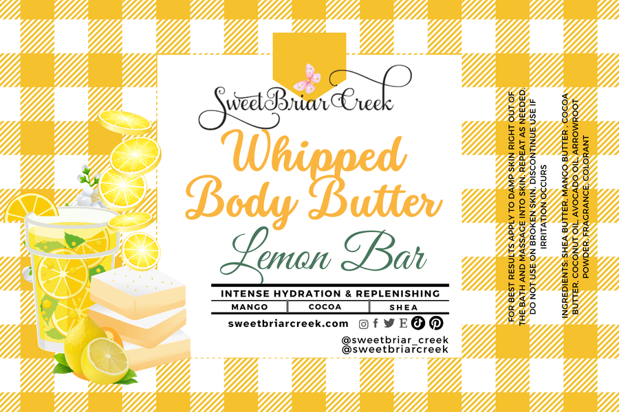 Lemon Bar Whipped Body Butter
