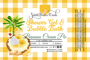 Banana Cream Pie Body Wash + Bubble Bath