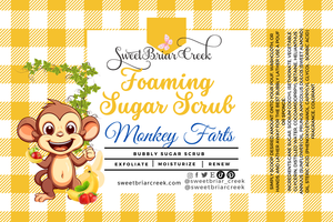 Monkey Farts Whipped Sugar Scrub