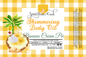 Banana Cream Pie Shimmering Body Oil