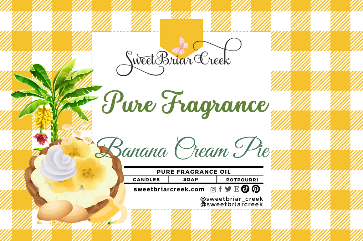 Banana Cream Pie Pure Fragrance Oil
