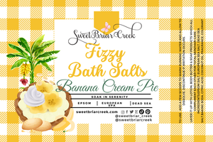 Banana Cream Pie Fizzy Bath Salt Soak