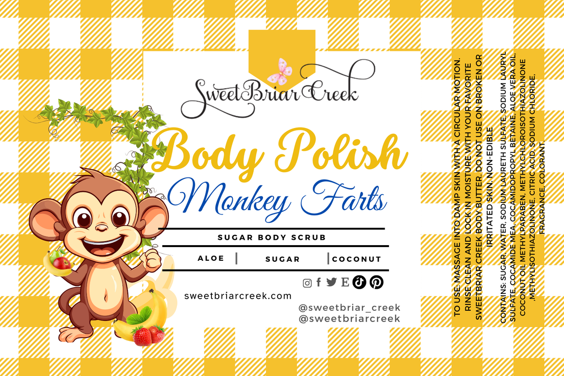 Monkey Farts Body Polish