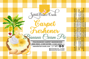 Banana Cream Pie Carpet Freshener Powder