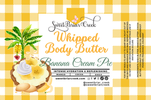 Banana Cream Pie Whipped Body Butter