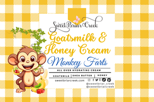 Monkey Farts Goat Milk & Honey Body Creme