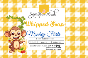 Monkey Farts Whipped Soap & Shaving Cream