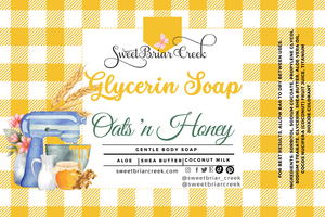 Oats 'n Honey Glycerin Soap Bar