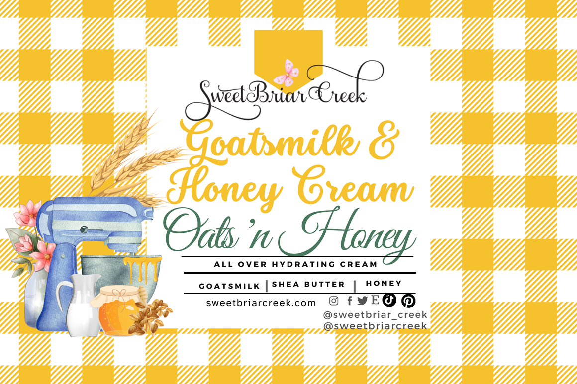 Oats 'n Honey Goat Milk & Honey Body Creme