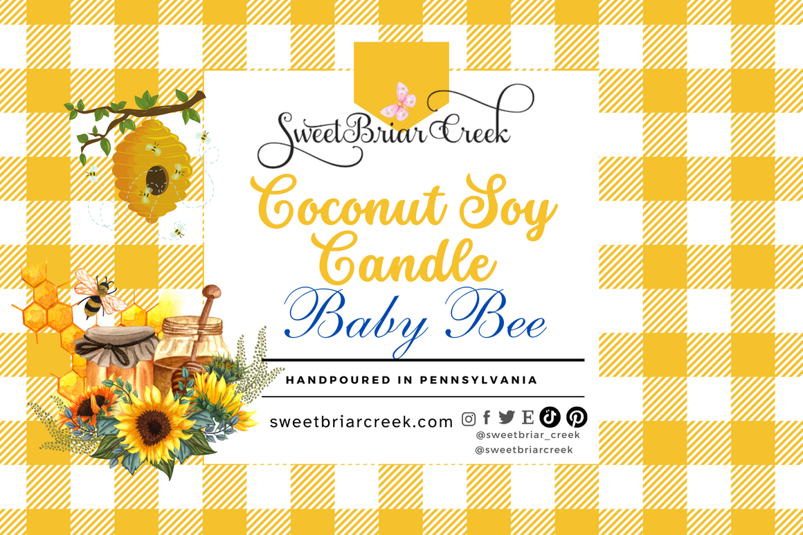 Baby Bee Coconut Soy Candle