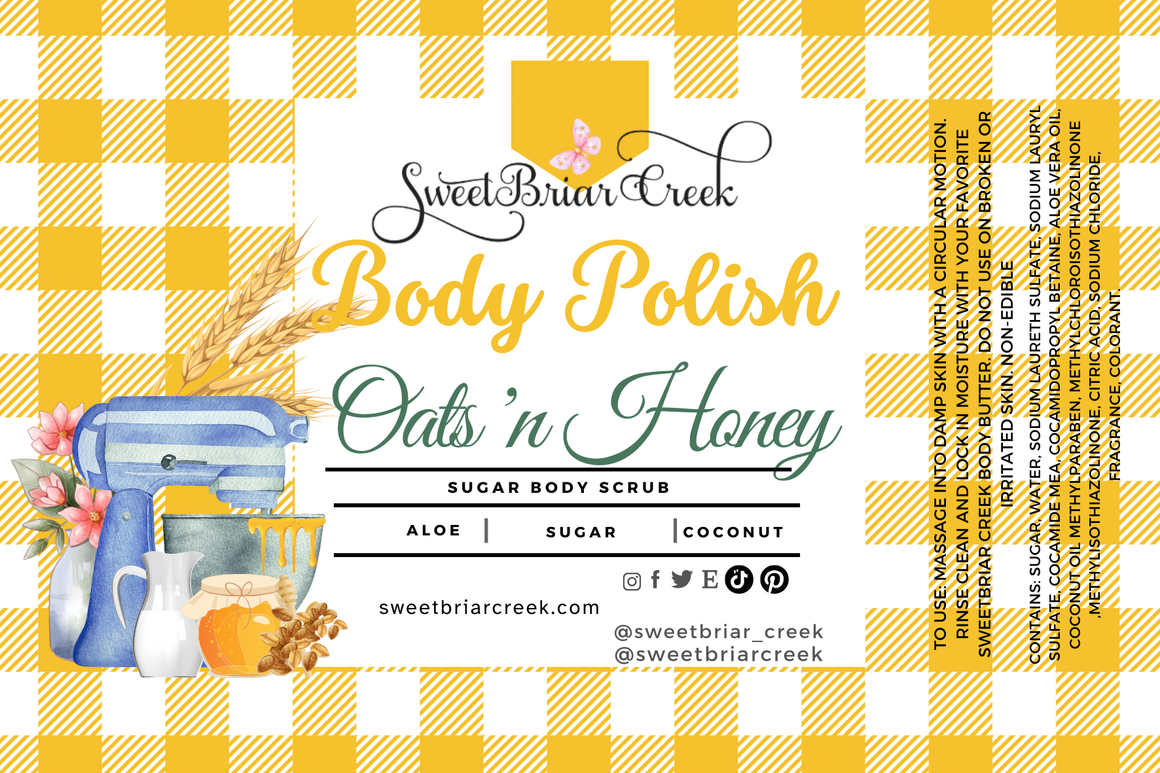 Oats 'n Honey Body Polish