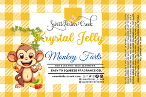 Monkey Farts Krystal Jelly Squeeze for wax warmers.