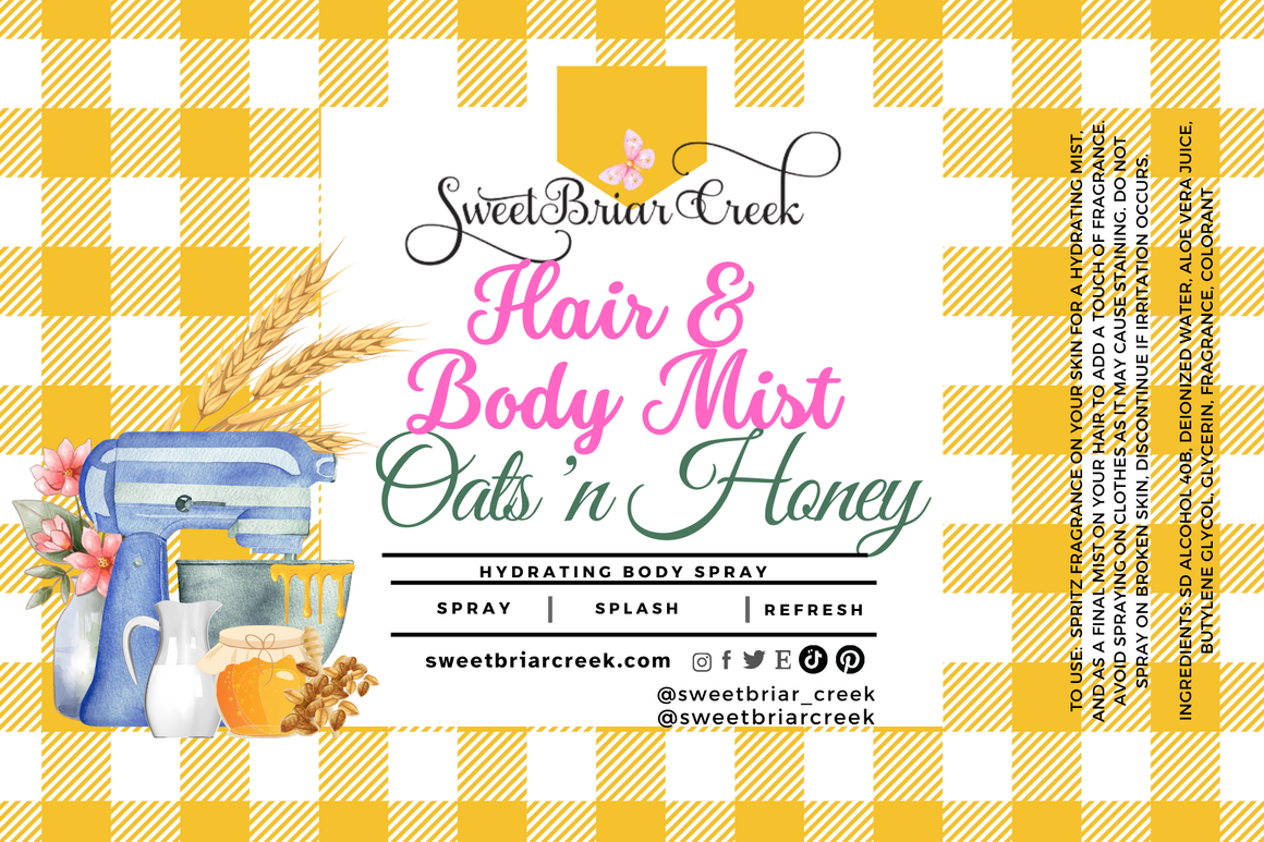 Oats 'n Honey Body Mist
