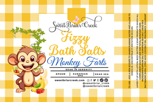 Monkey Farts Fizzy Bath Salt Soak