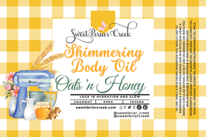 Oat's 'n Honey Shimmering Body Oil