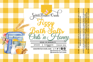 Oats 'n Honey Fizzy Bath Salt Soak
