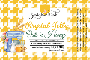 Oats 'n Honey Krystal Jelly Squeeze for wax warmers.