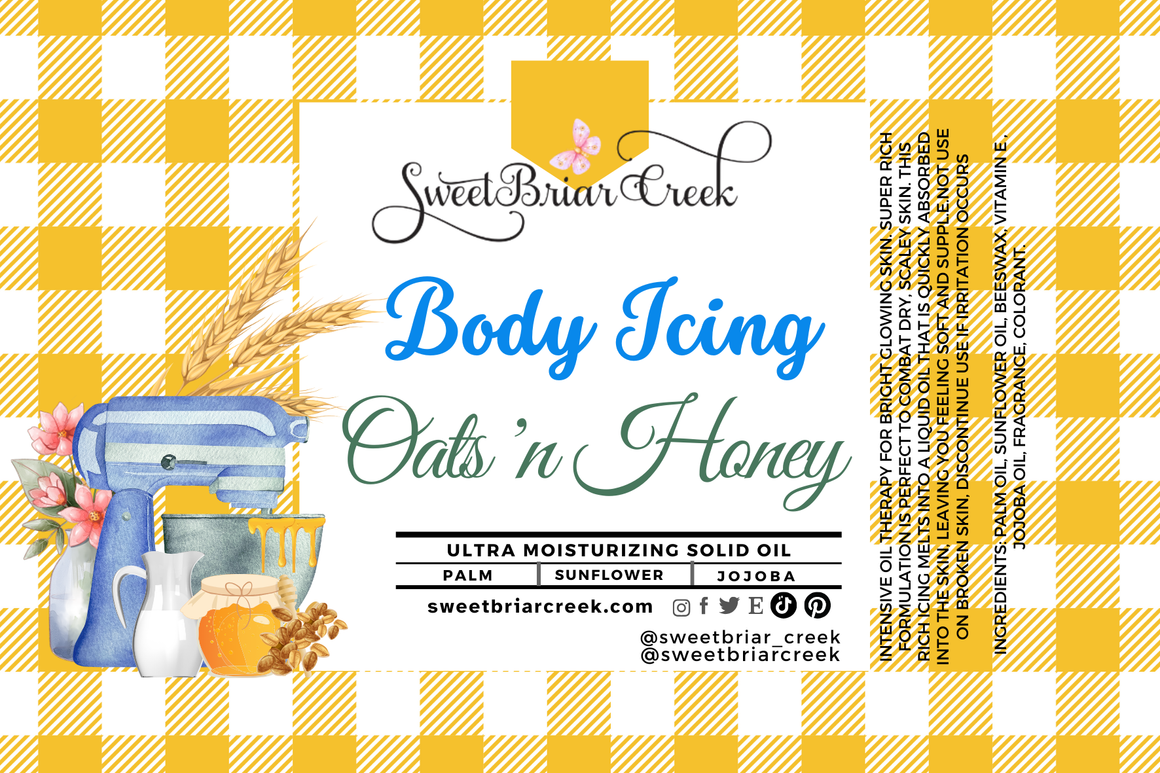 Oats 'n Honey Body Icing
