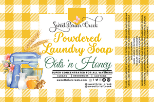 Oats 'n Honey Powdered Laundry Soap