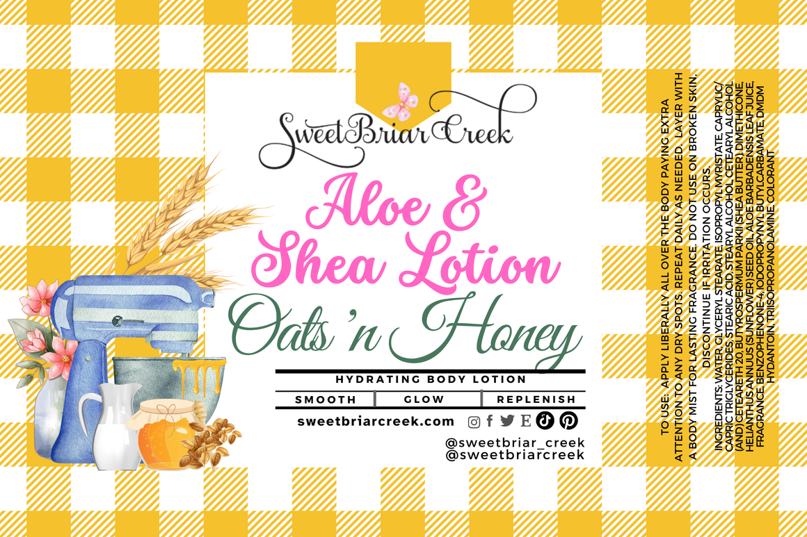Oats 'n Honey Shea & Aloe Body Lotion
