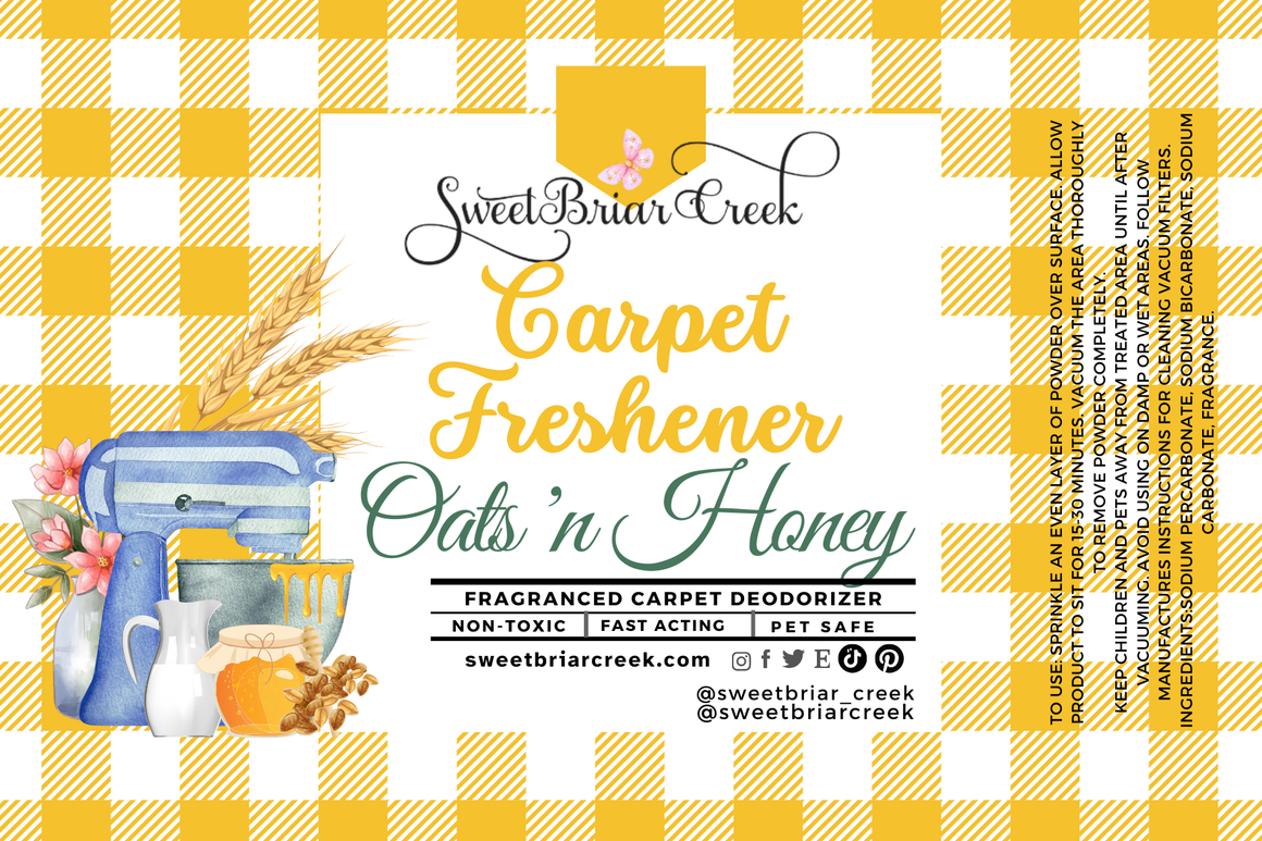 Oats "n Honey Carpet Freshener Powder
