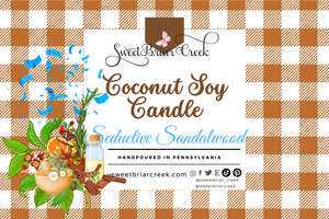 Seductive Sandalwood Coconut Soy Candle