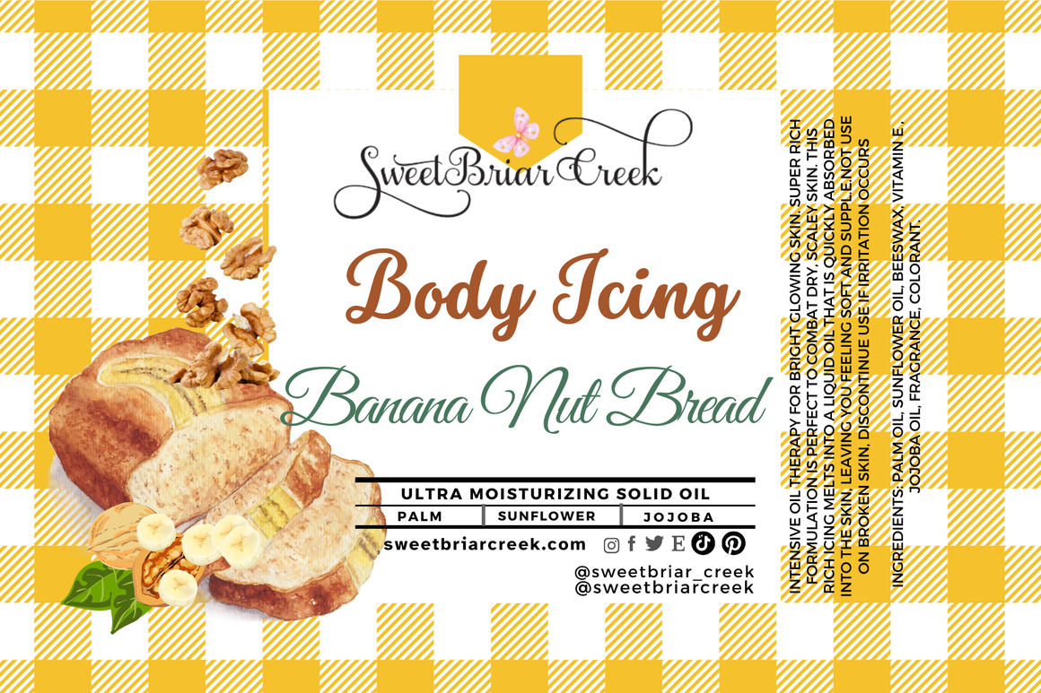 Banana Nut Bread Body Icing