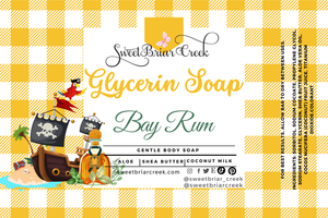 Bay Rum Glycerin Soap Bar