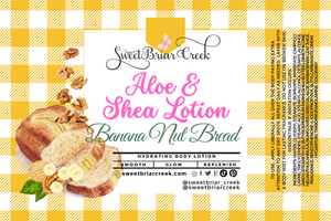 Banana Nut Bread Shea & Aloe Body Lotion