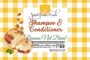 Banana Nut Bread Shampoo & Conditioner Bars