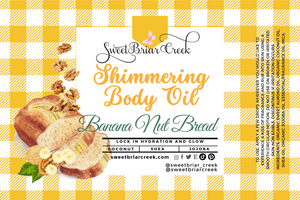 Banana Nut Bread Shimmering Body Oil