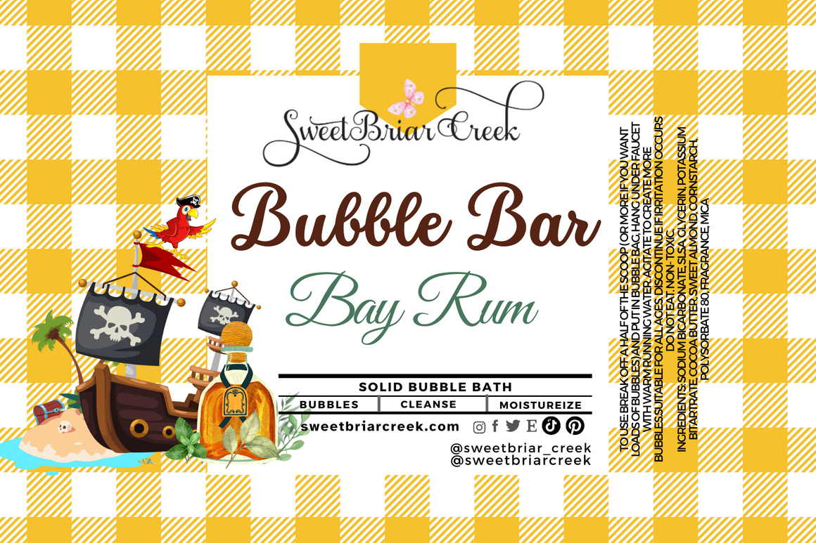Bay Rum Bubble Scoop