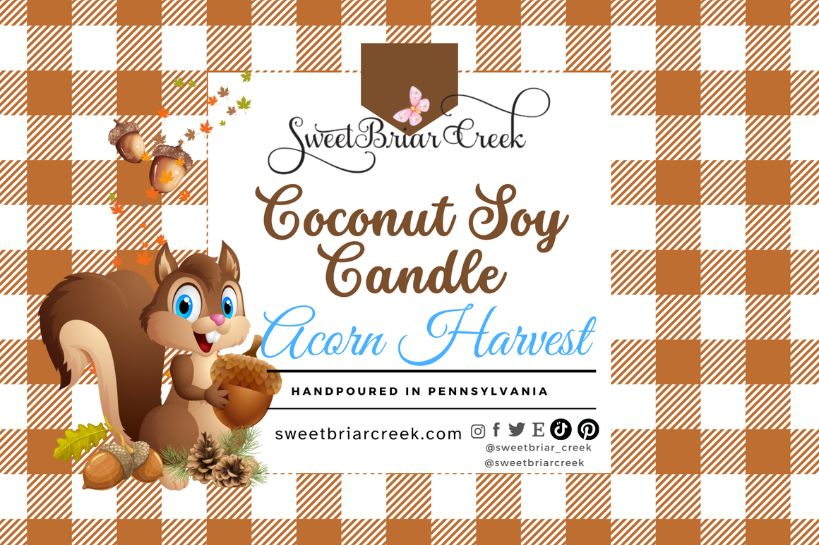 Acorn Harvest Coconut Soy Candle