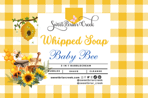 Baby Bee Whipped Soap & Shaving Cream