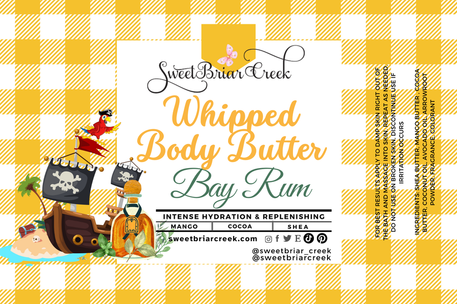 Bay Rum Whipped Body Butter