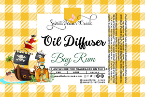 Bay Rum Hanging Car Diffuser & Refills