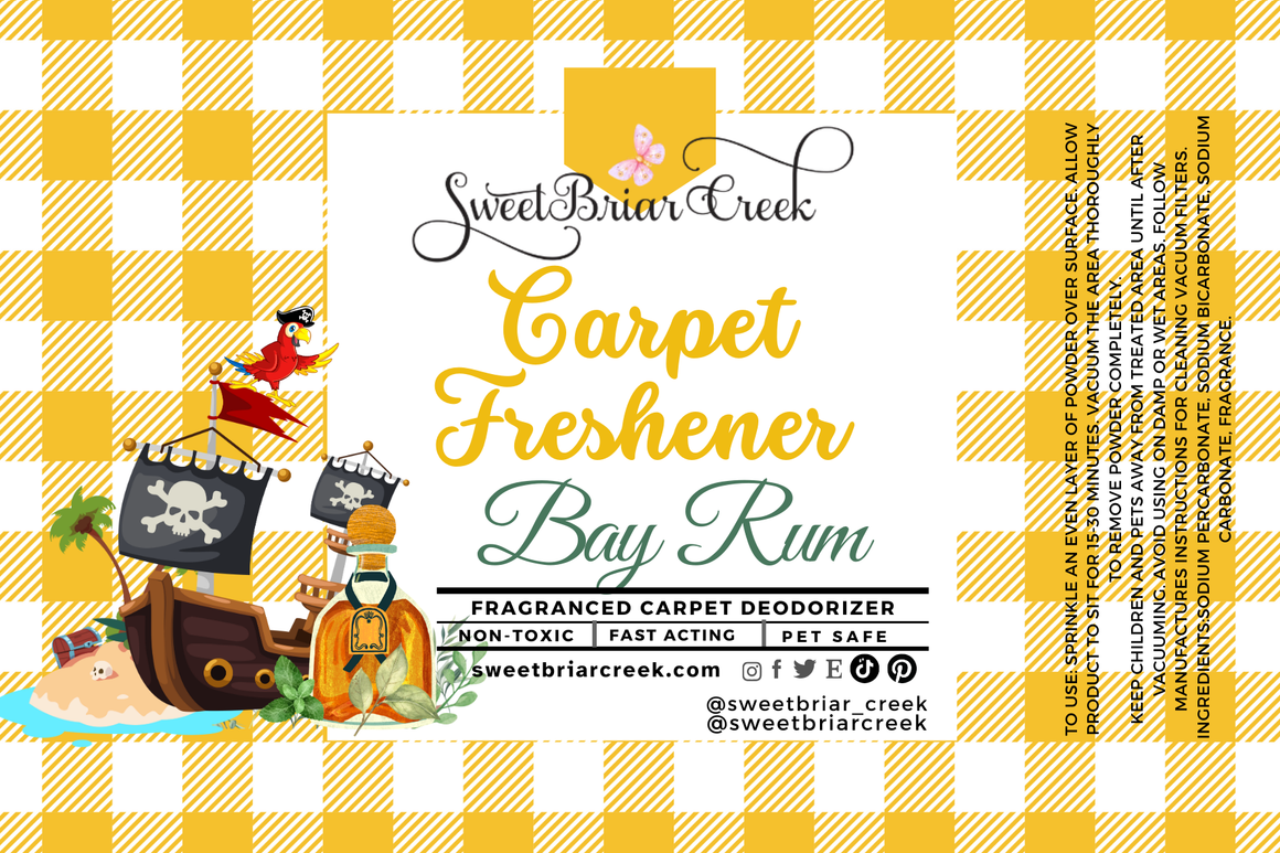 Bay Rum  Carpet Freshener Powder