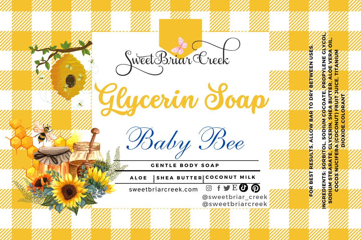 Baby Bee Glycerin Soap Bar