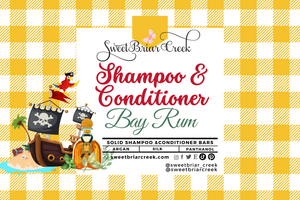 Bay Rum Shampoo & Conditioner Bars