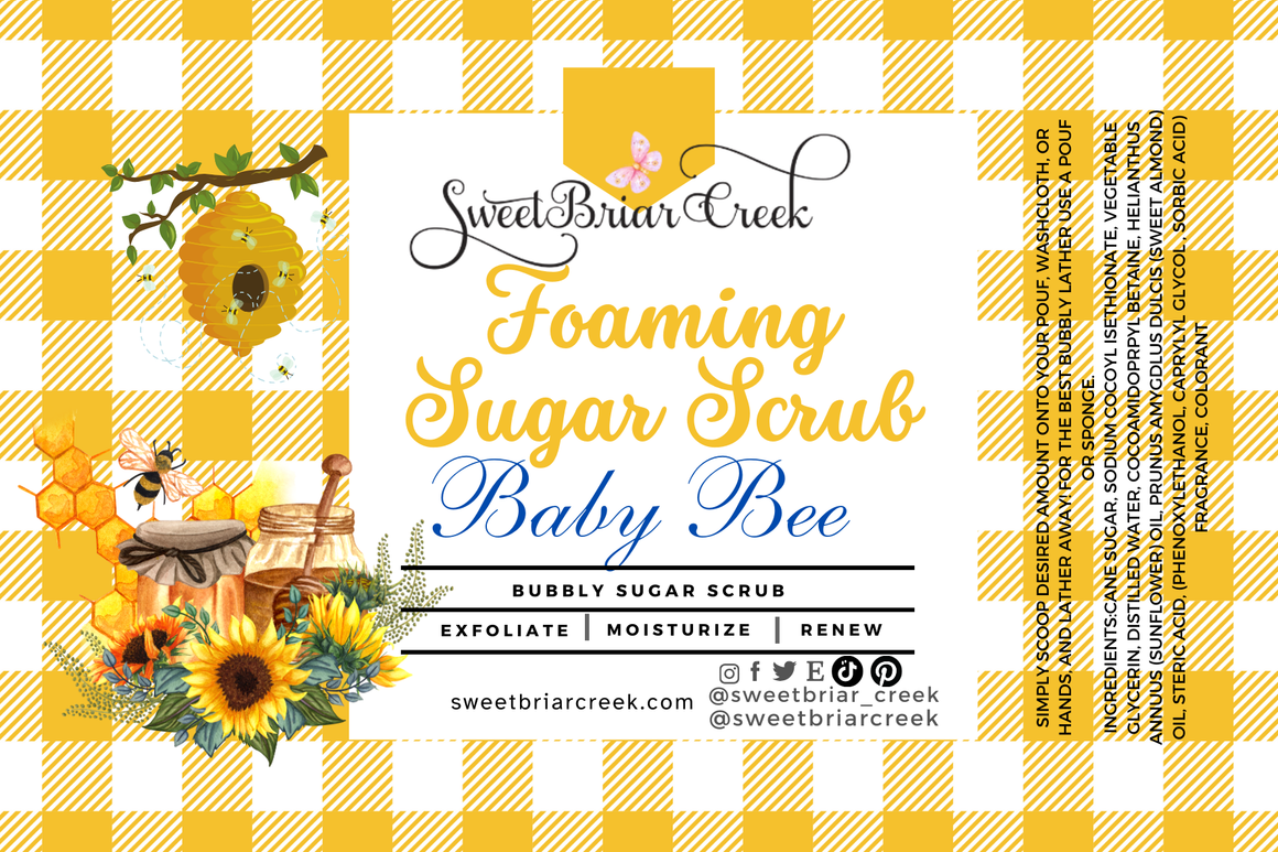 Baby Bee Whipped Sugar Scrub